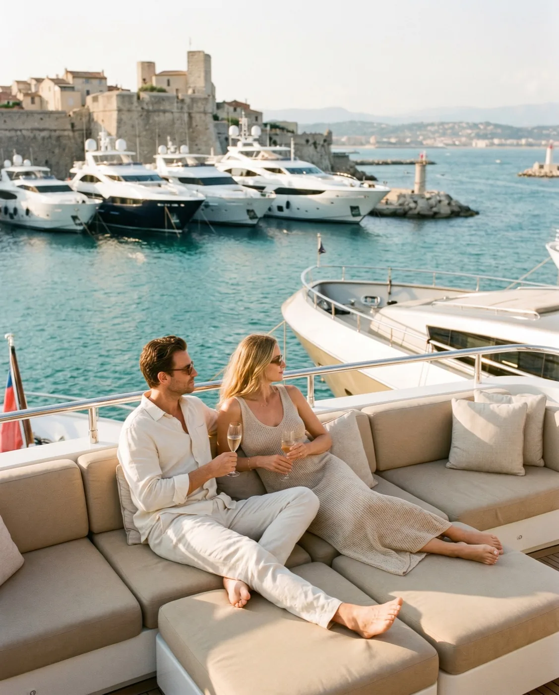 Private yacht photographer in Antibes