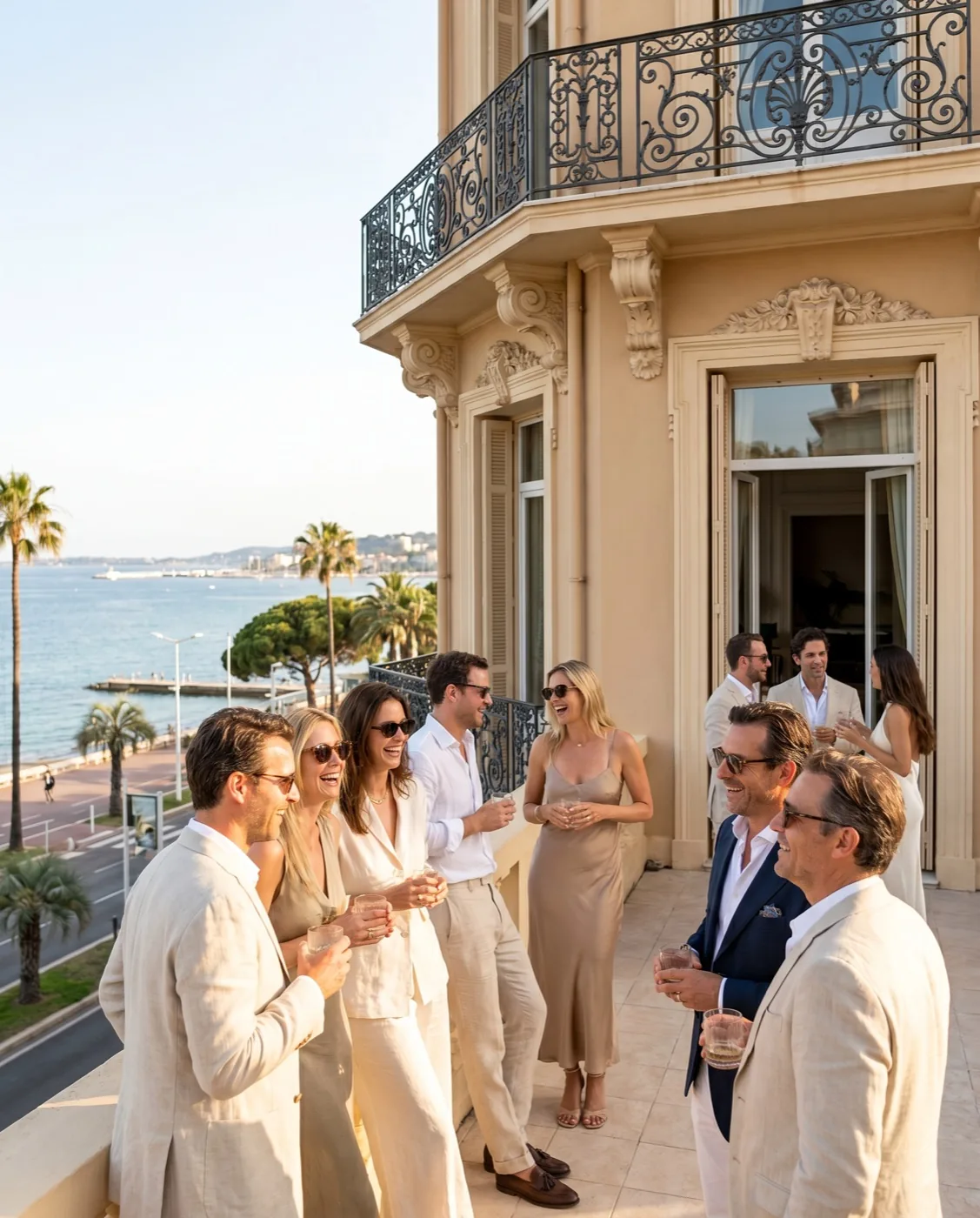 Private villa event photographer in Cannes