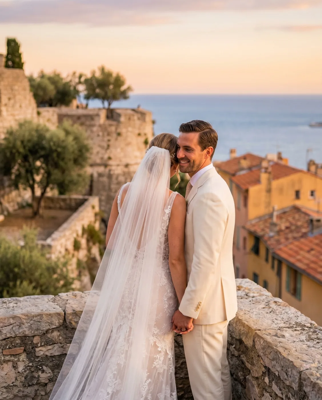 Luxury wedding photographer in Nice